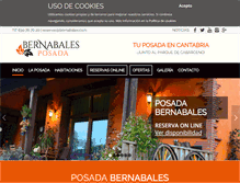 Tablet Screenshot of bernabales.com